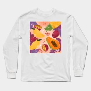 tropical friut Long Sleeve T-Shirt